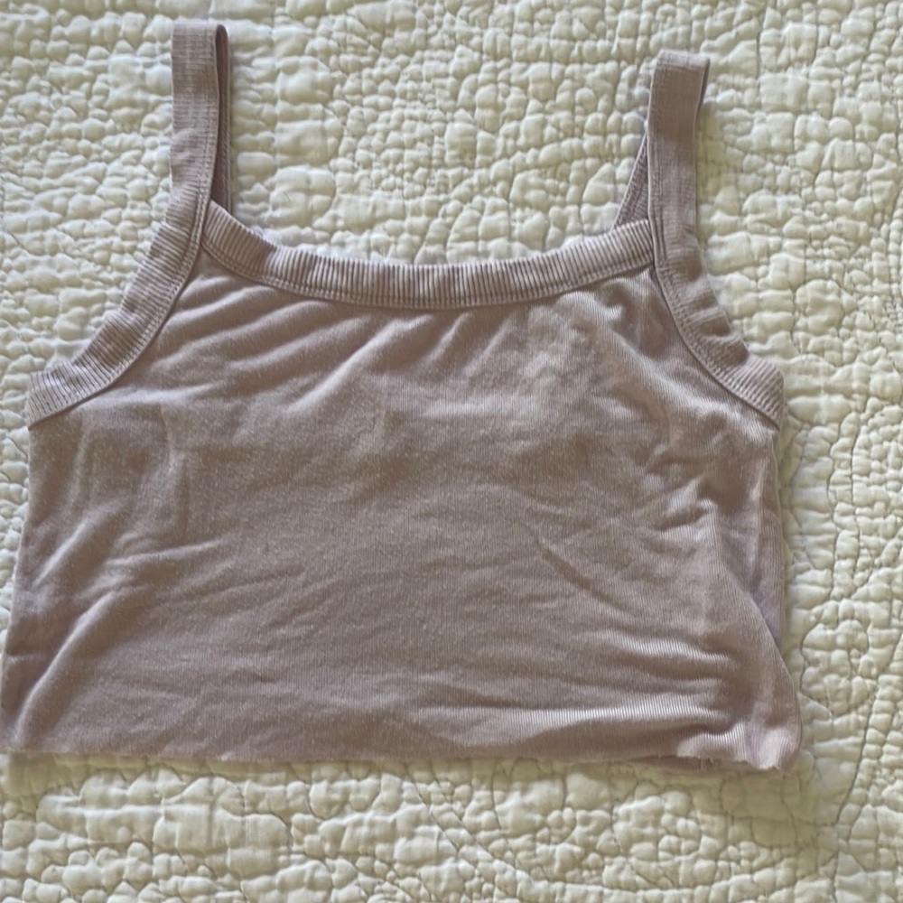Lilac fp movement crop top. XS